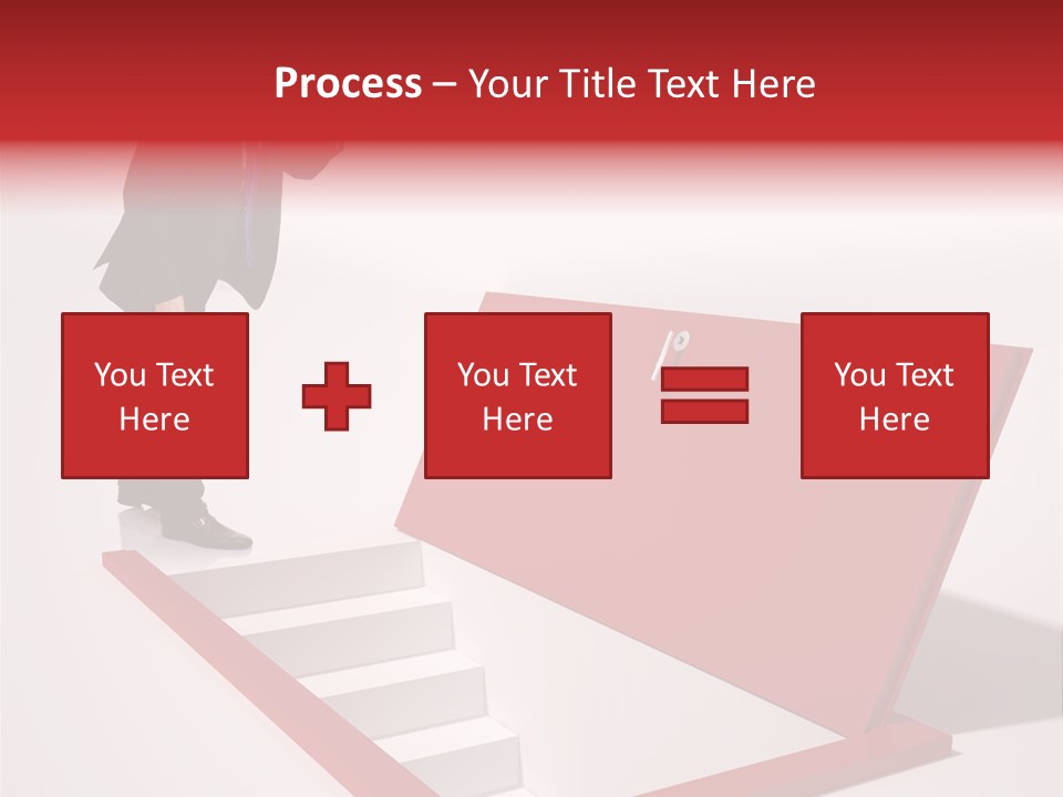 Solution Look White PowerPoint Template