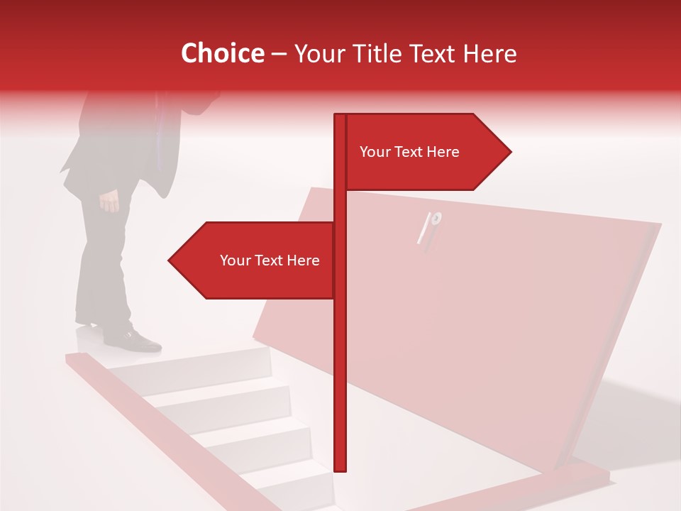 Solution Look White PowerPoint Template