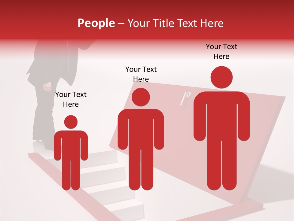 Solution Look White PowerPoint Template