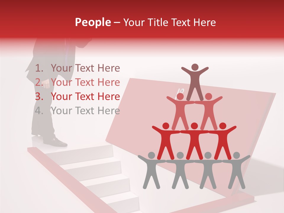 Solution Look White PowerPoint Template