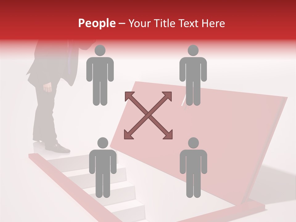 Solution Look White PowerPoint Template