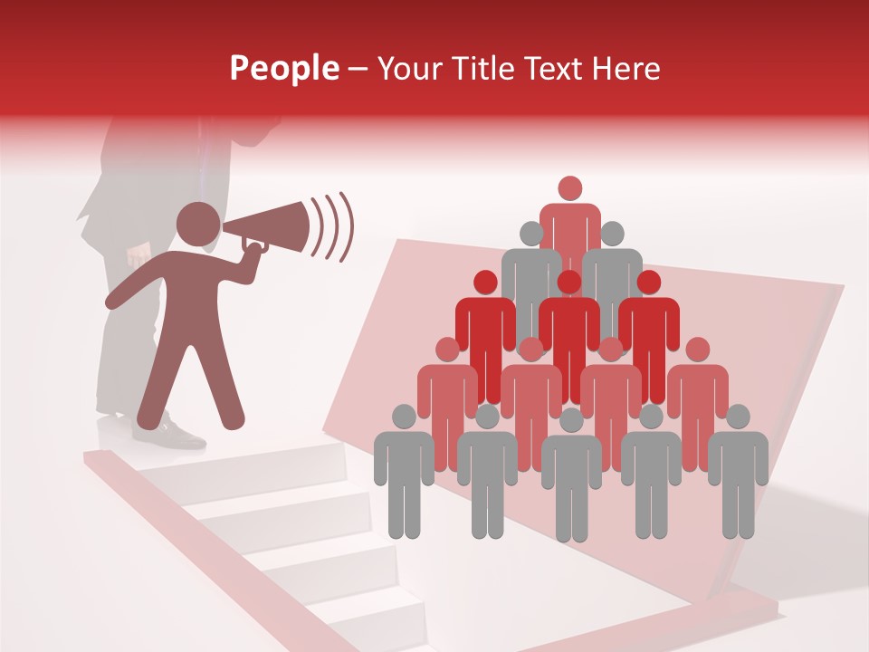 Solution Look White PowerPoint Template