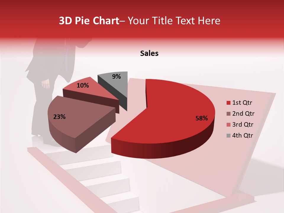 Solution Look White PowerPoint Template
