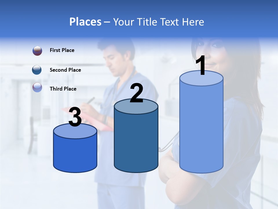 Beautiful Two Medic PowerPoint Template