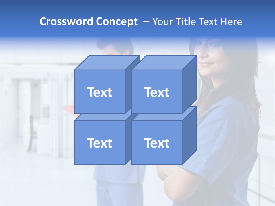 Beautiful Two Medic PowerPoint Template