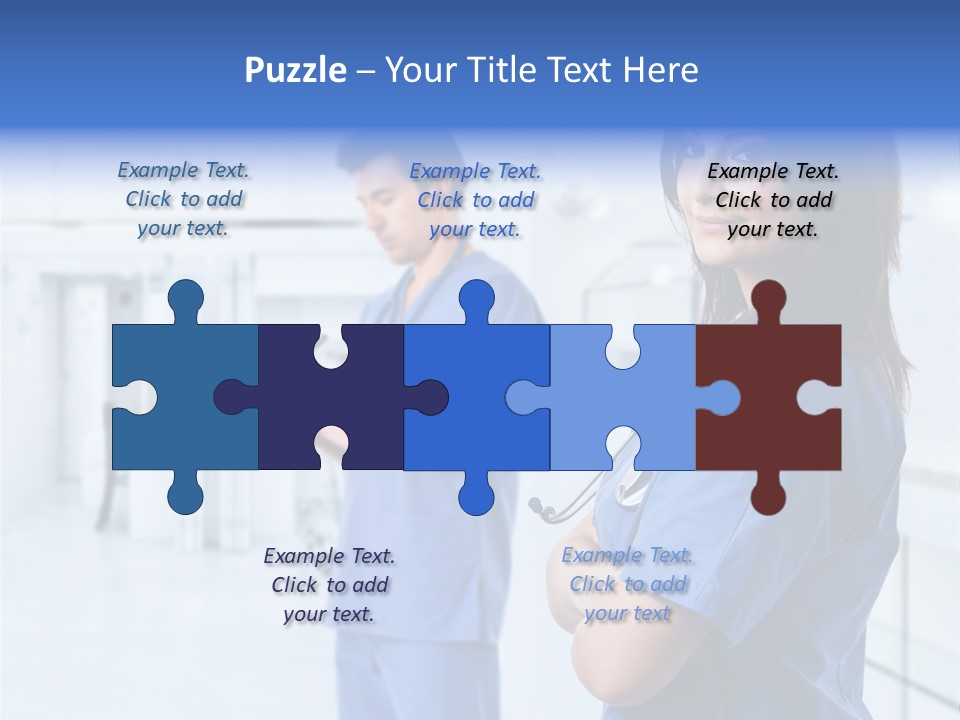 Beautiful Two Medic PowerPoint Template