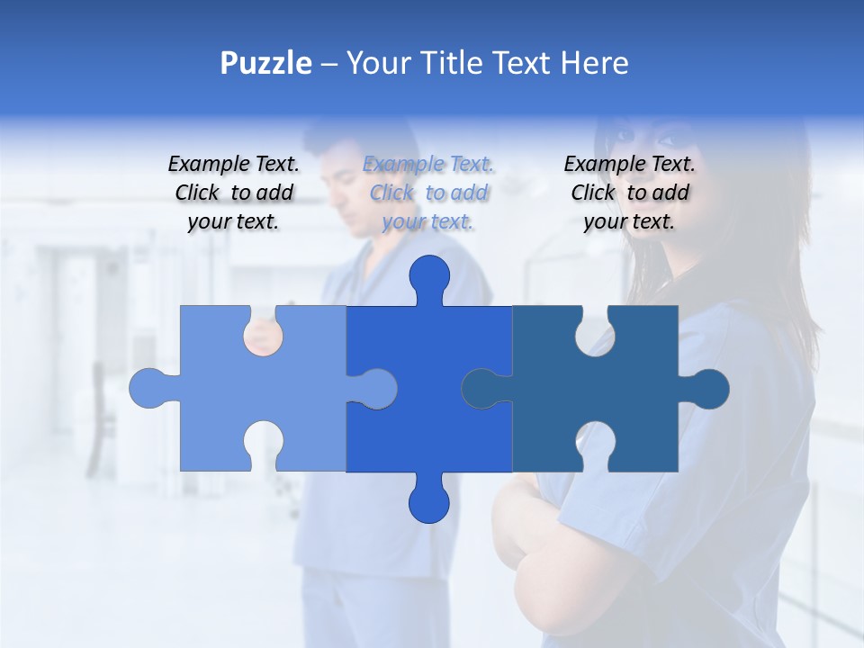 Beautiful Two Medic PowerPoint Template