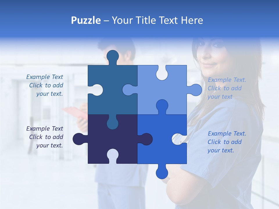 Beautiful Two Medic PowerPoint Template
