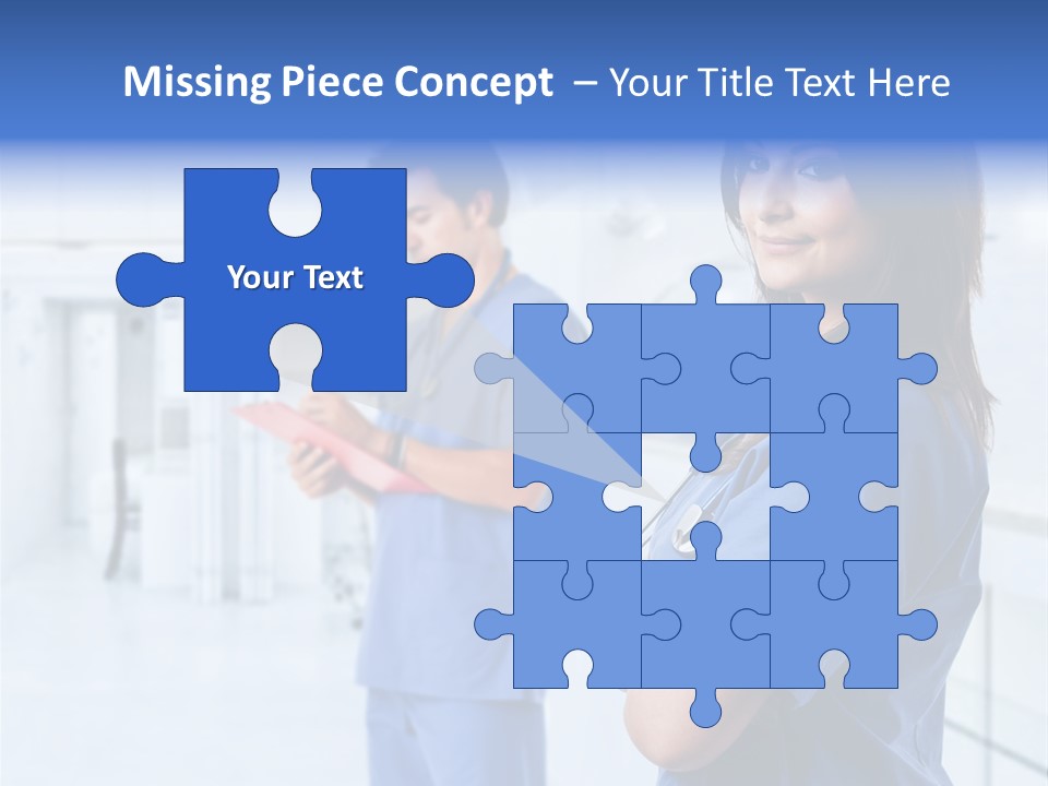 Beautiful Two Medic PowerPoint Template