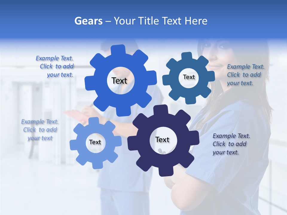 Beautiful Two Medic PowerPoint Template