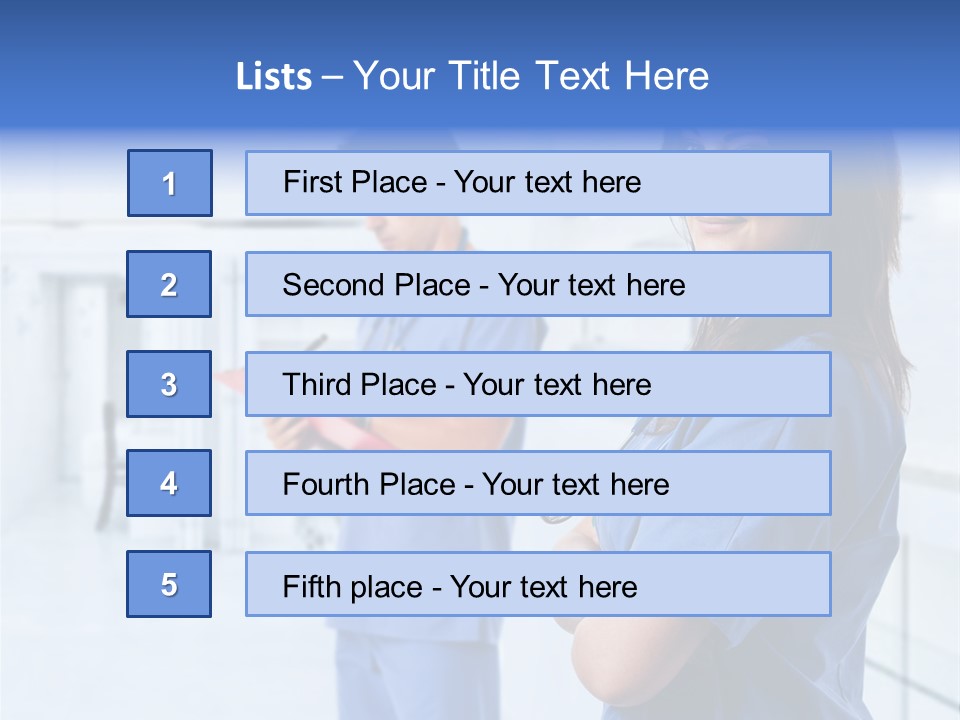 Beautiful Two Medic PowerPoint Template