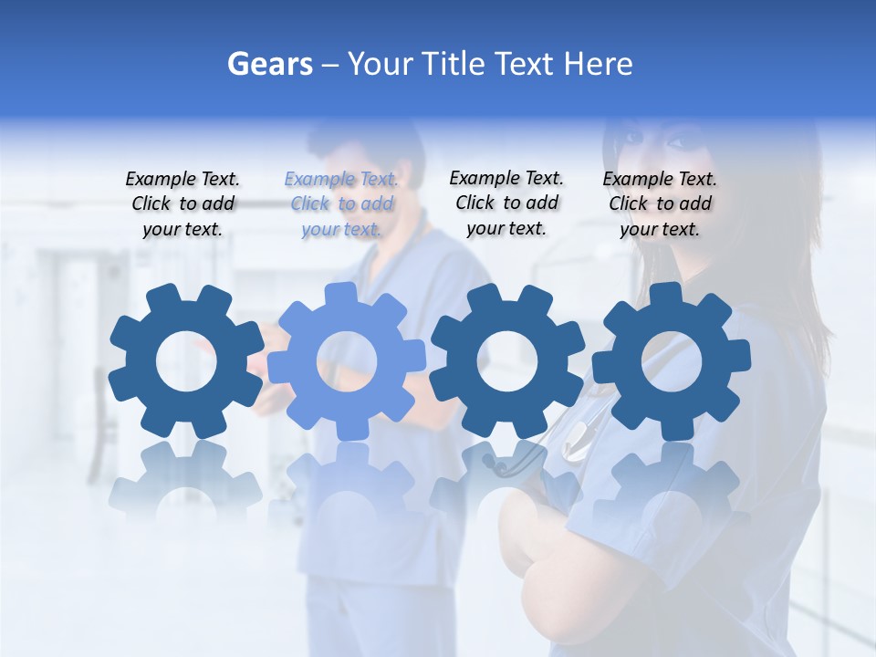 Beautiful Two Medic PowerPoint Template