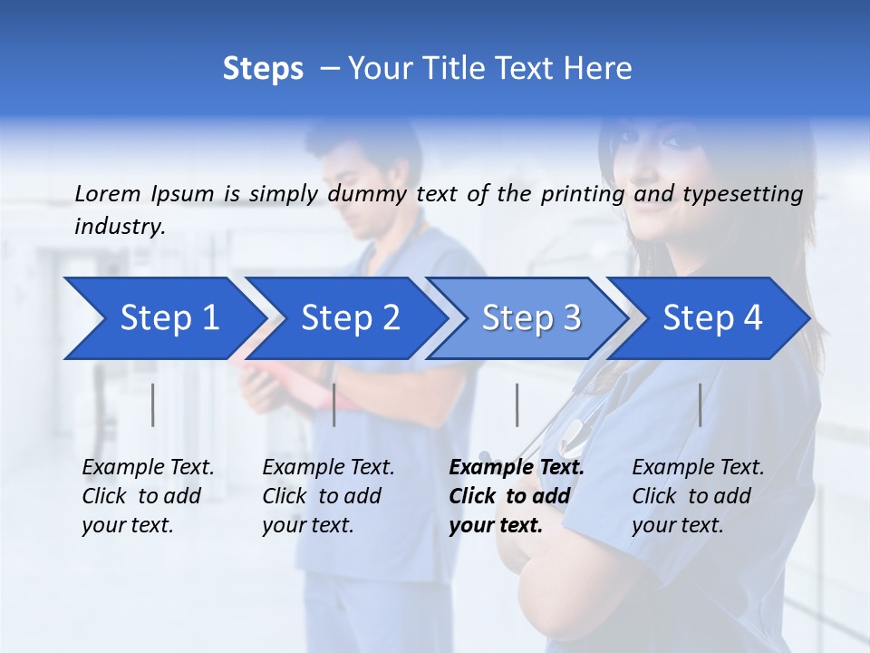 Beautiful Two Medic PowerPoint Template