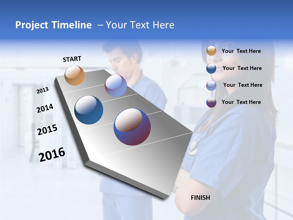 Beautiful Two Medic PowerPoint Template