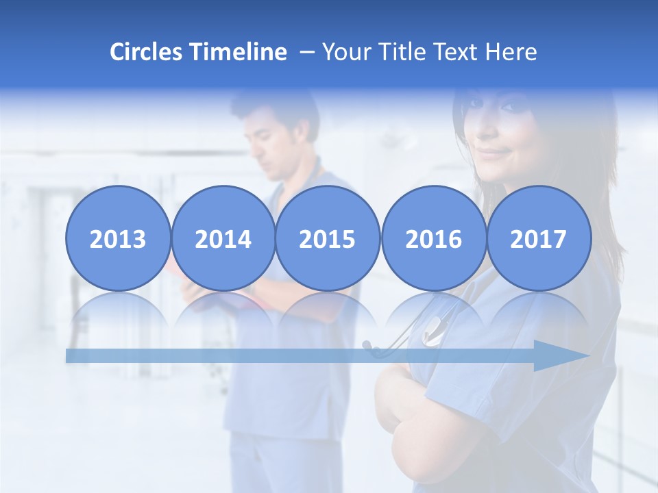 Beautiful Two Medic PowerPoint Template
