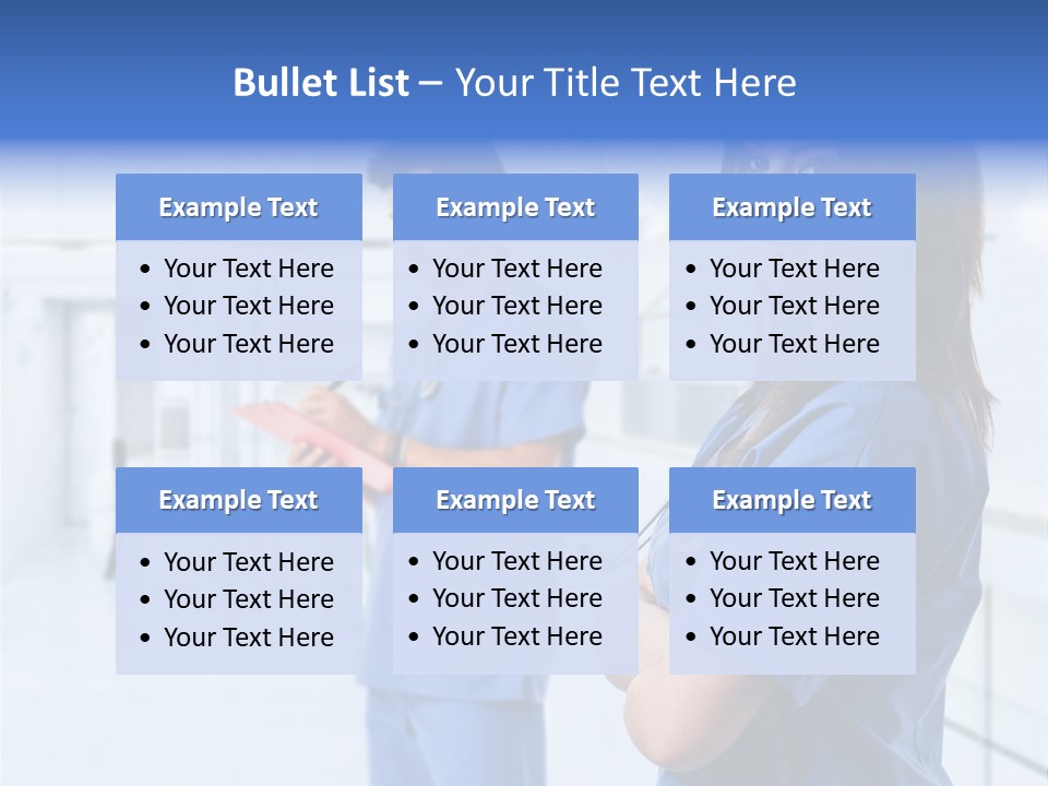 Beautiful Two Medic PowerPoint Template