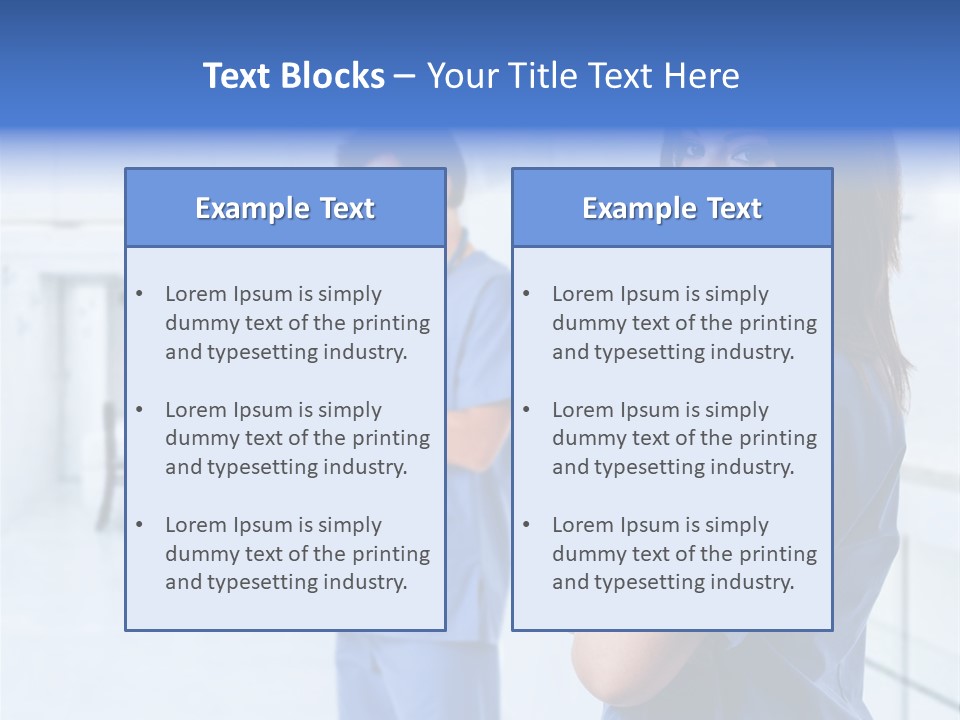 Beautiful Two Medic PowerPoint Template