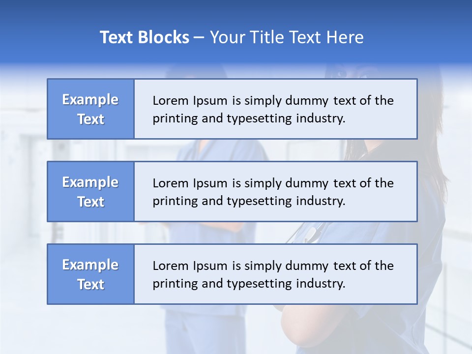 Beautiful Two Medic PowerPoint Template