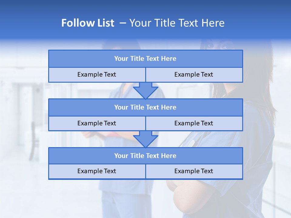 Beautiful Two Medic PowerPoint Template
