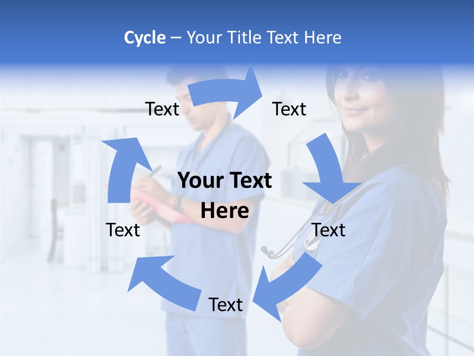Beautiful Two Medic PowerPoint Template
