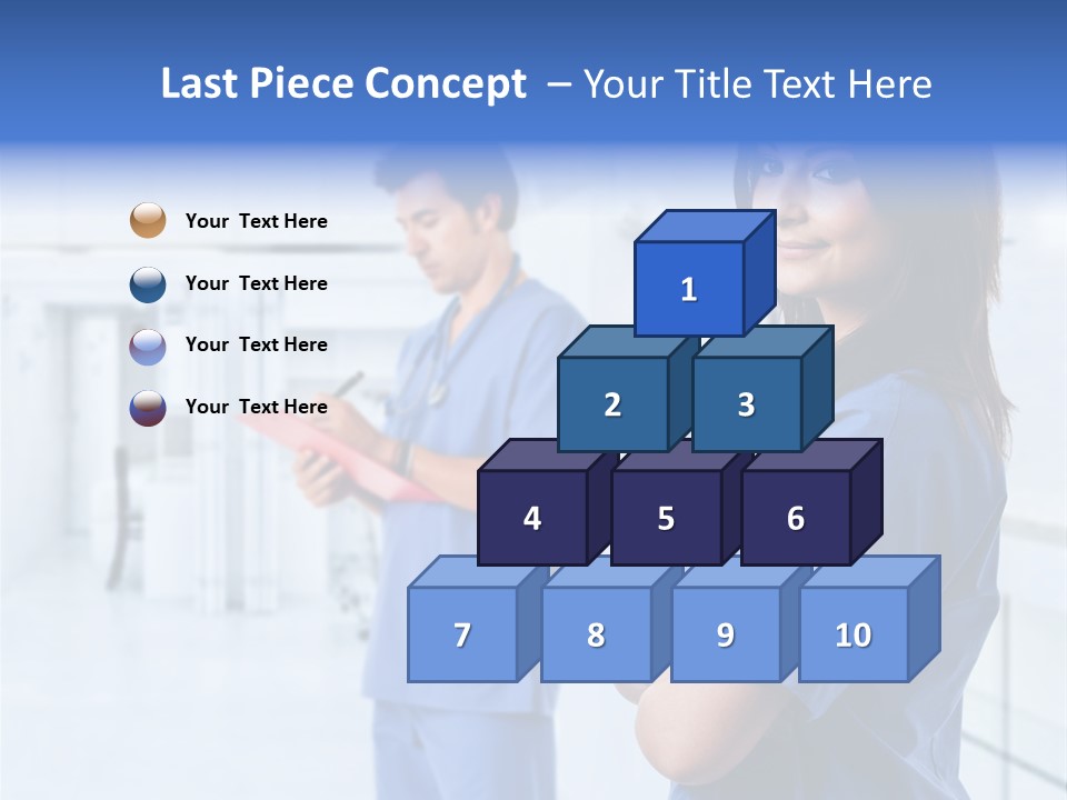 Beautiful Two Medic PowerPoint Template