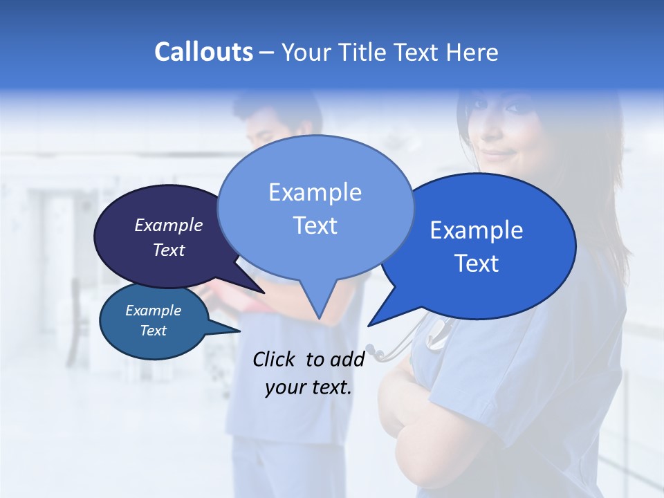 Beautiful Two Medic PowerPoint Template