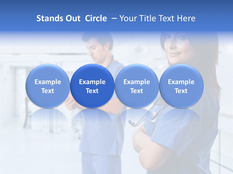 Beautiful Two Medic PowerPoint Template