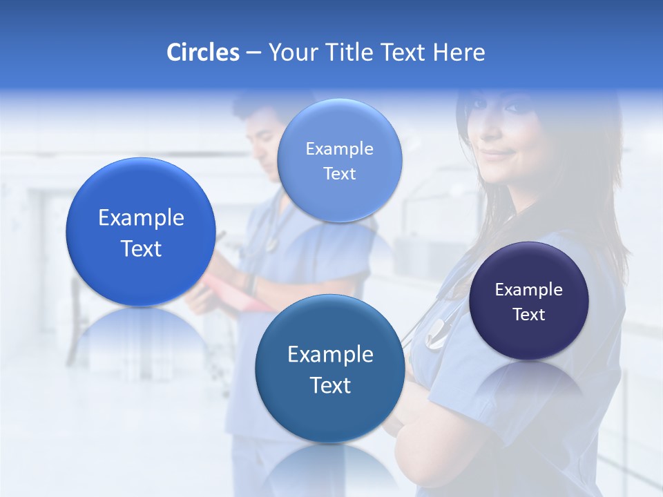 Beautiful Two Medic PowerPoint Template