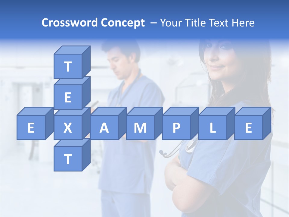 Beautiful Two Medic PowerPoint Template