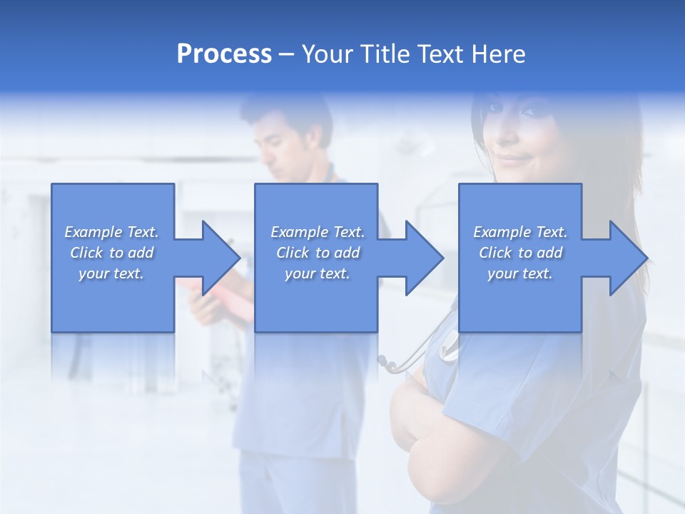 Beautiful Two Medic PowerPoint Template