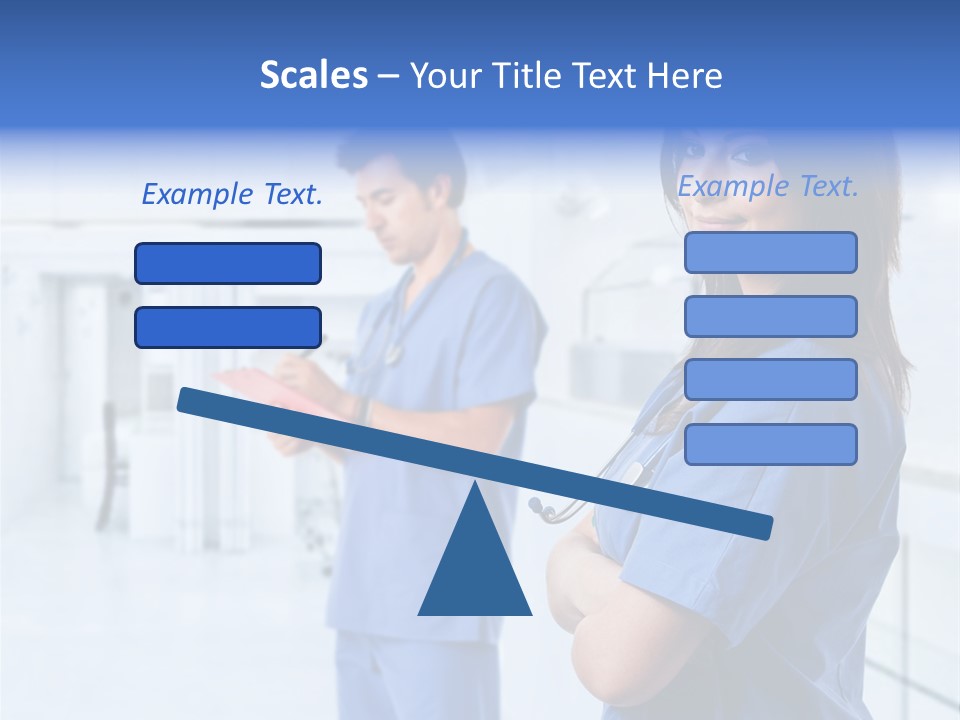 Beautiful Two Medic PowerPoint Template