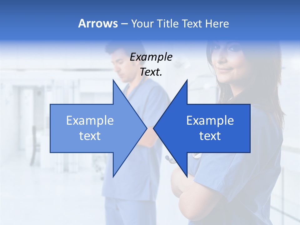 Beautiful Two Medic PowerPoint Template