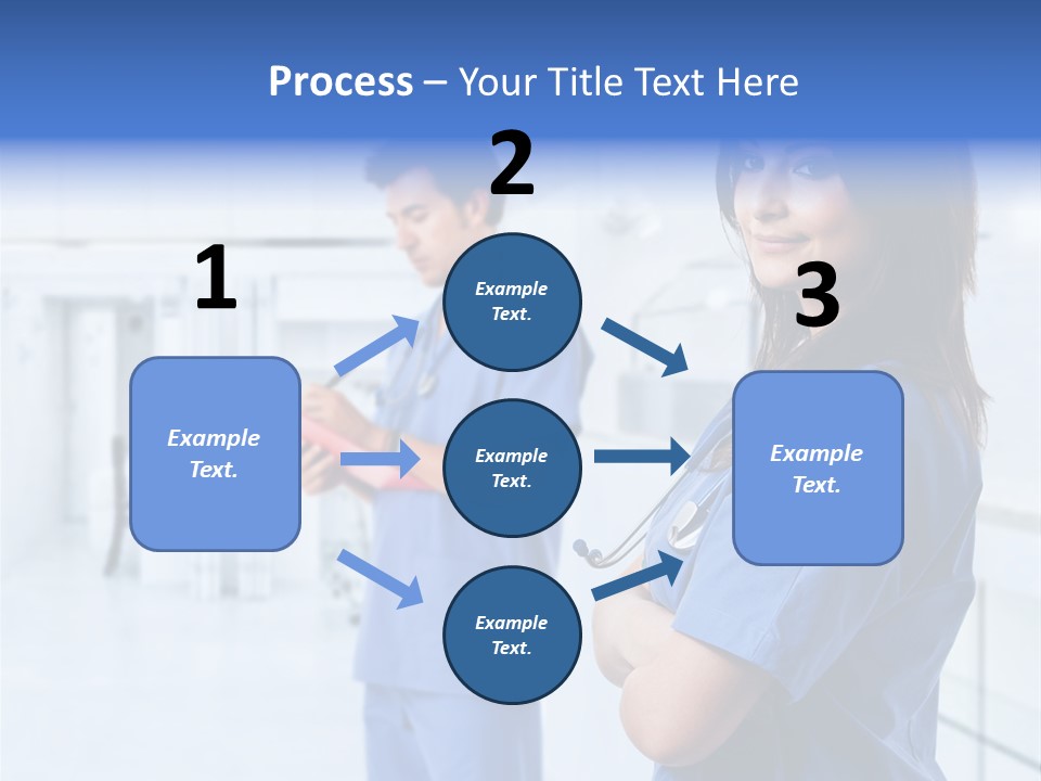 Beautiful Two Medic PowerPoint Template