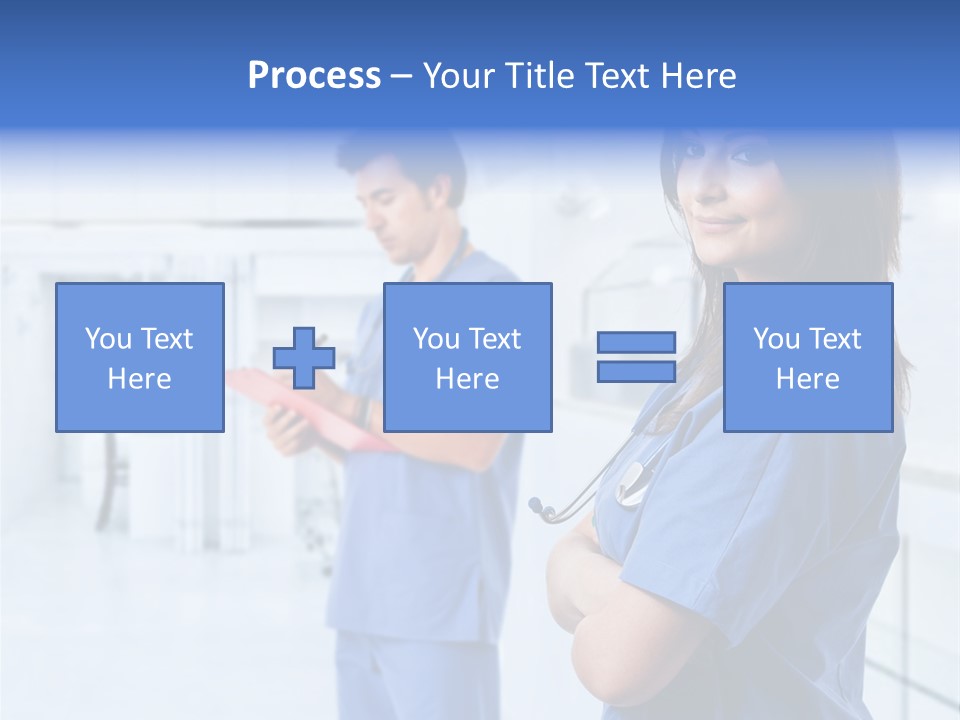 Beautiful Two Medic PowerPoint Template