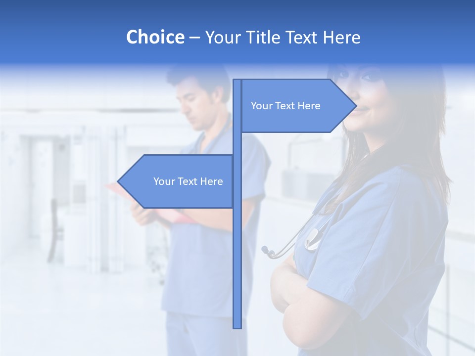 Beautiful Two Medic PowerPoint Template