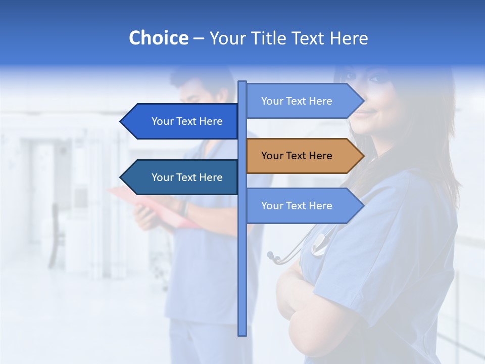 Beautiful Two Medic PowerPoint Template