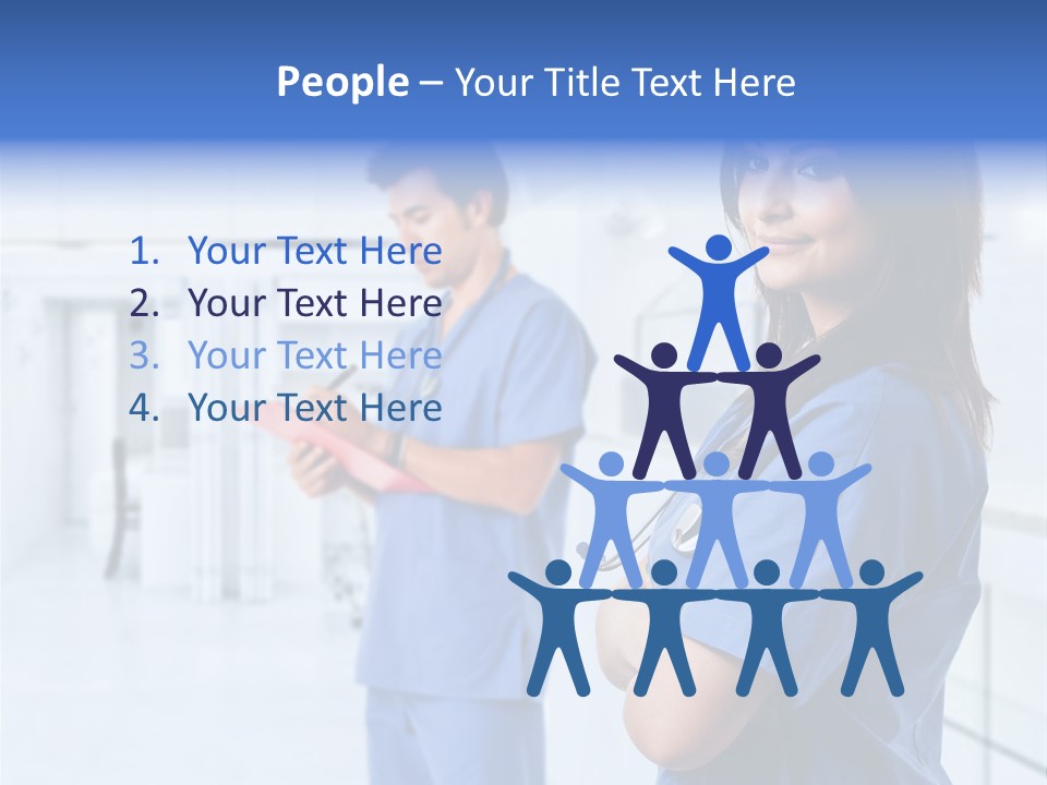 Beautiful Two Medic PowerPoint Template