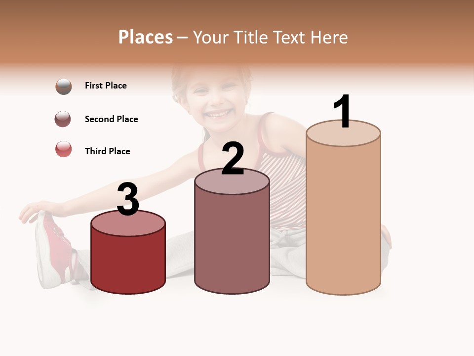Kid People Gymnastic PowerPoint Template