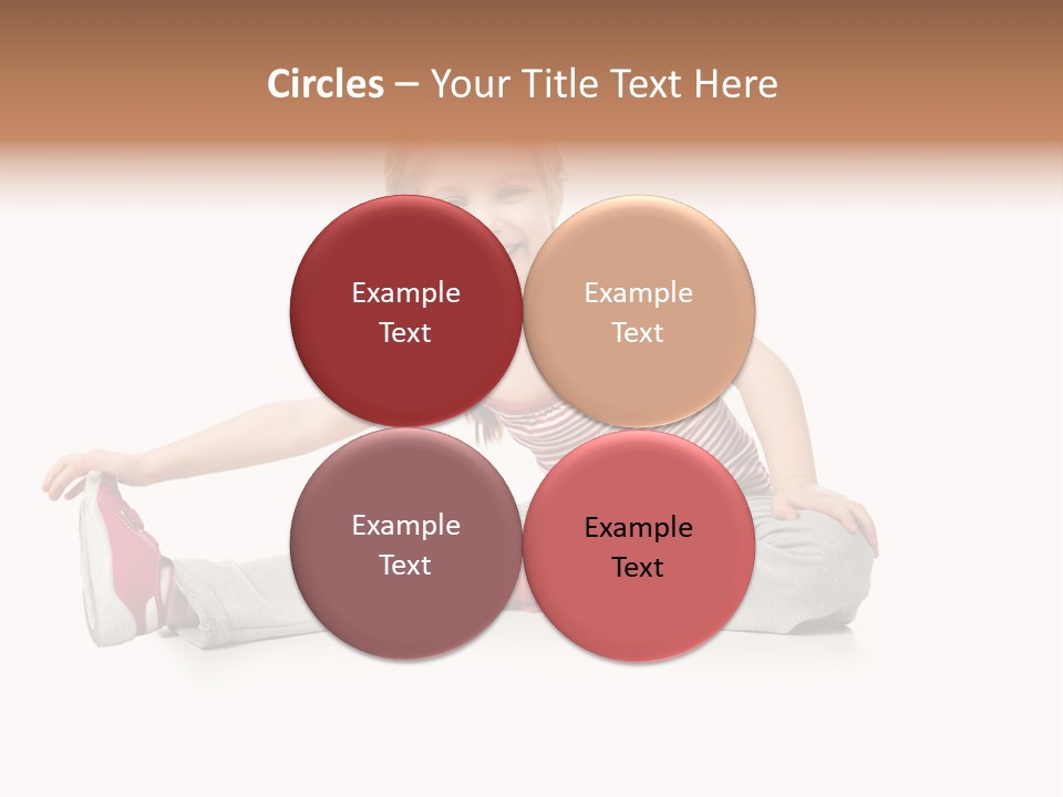 Kid People Gymnastic PowerPoint Template