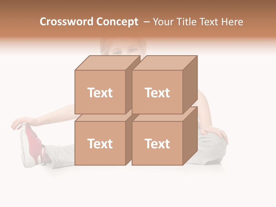 Kid People Gymnastic PowerPoint Template