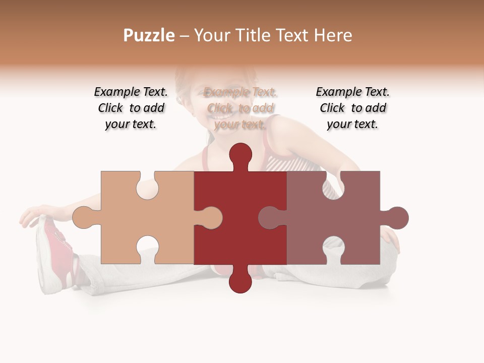 Kid People Gymnastic PowerPoint Template