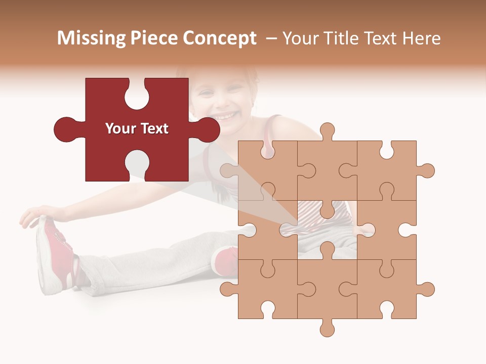 Kid People Gymnastic PowerPoint Template