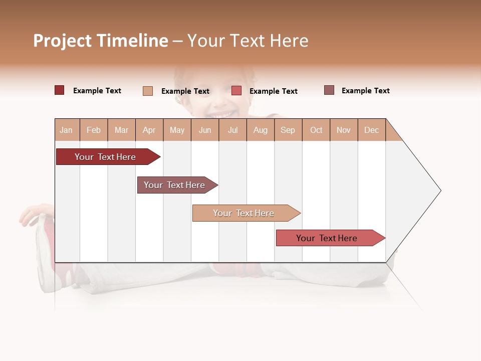 Kid People Gymnastic PowerPoint Template