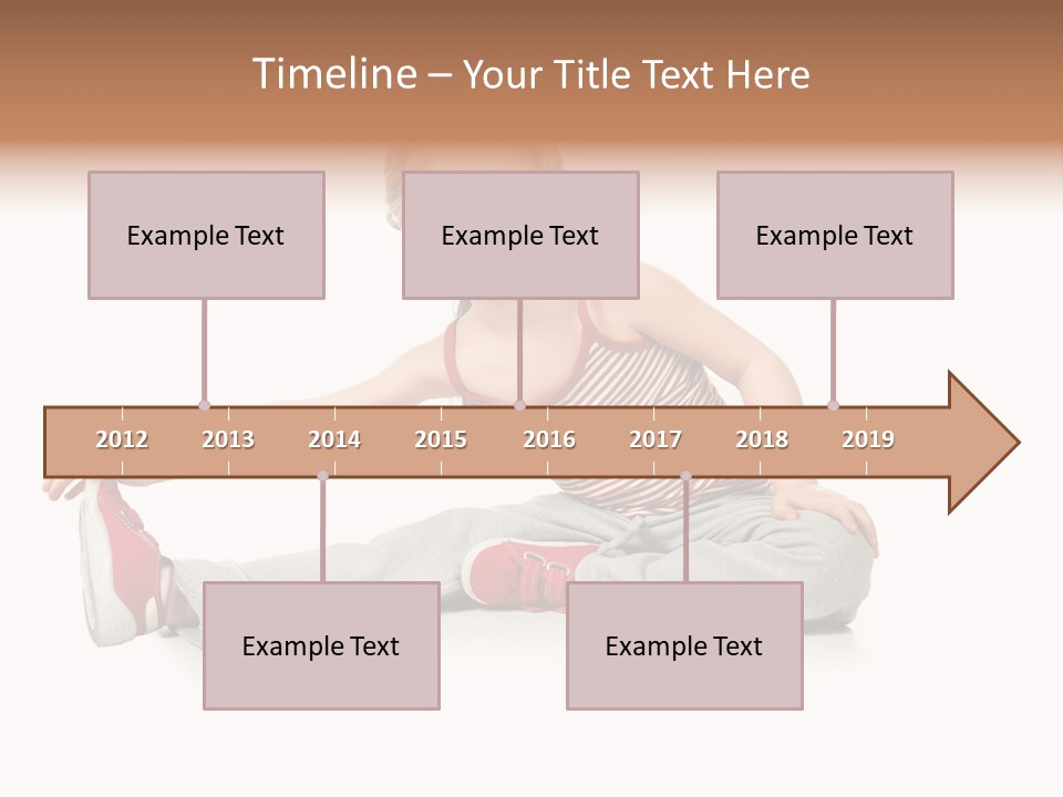 Kid People Gymnastic PowerPoint Template