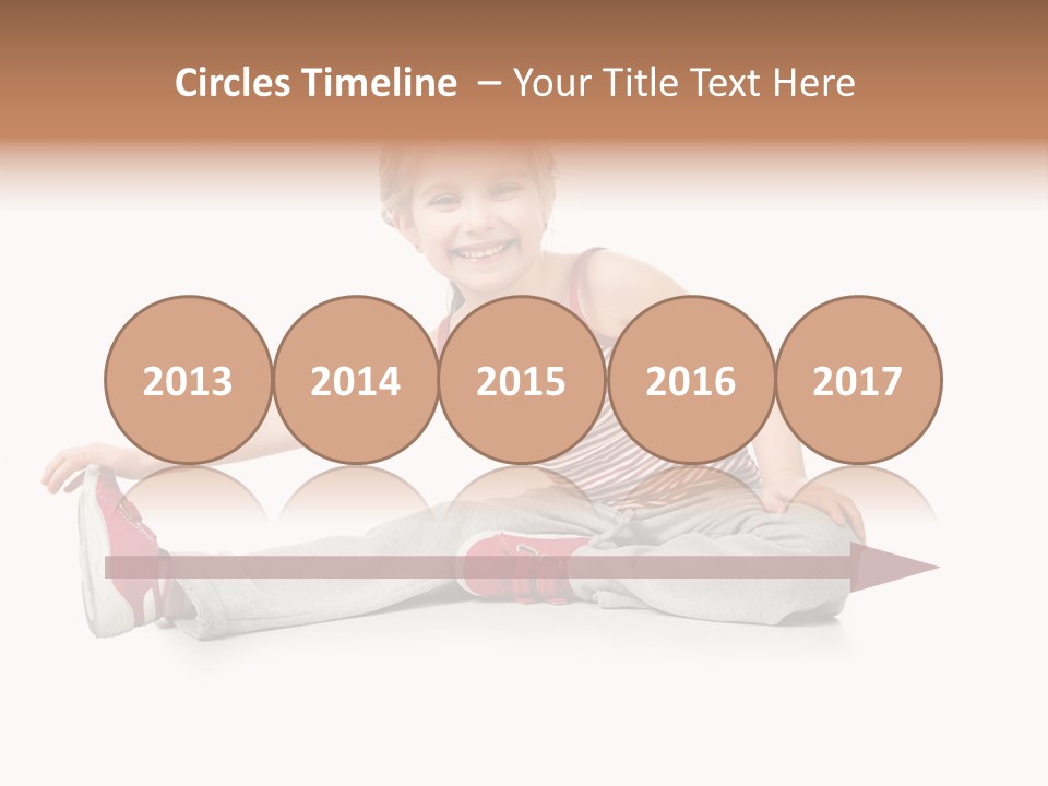 Kid People Gymnastic PowerPoint Template