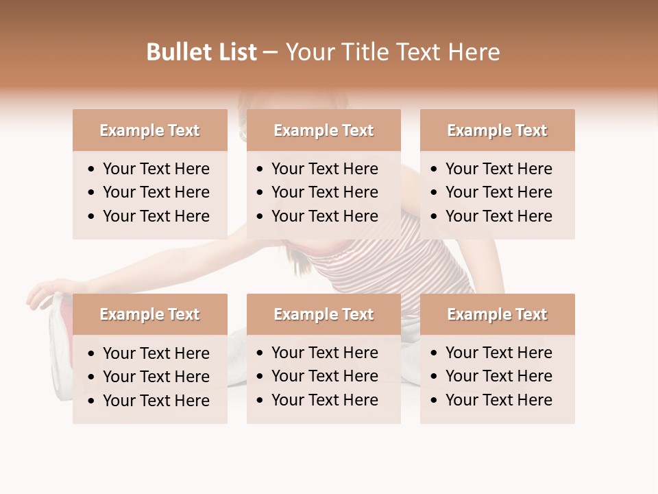 Kid People Gymnastic PowerPoint Template