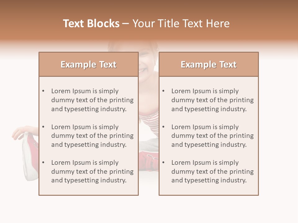 Kid People Gymnastic PowerPoint Template