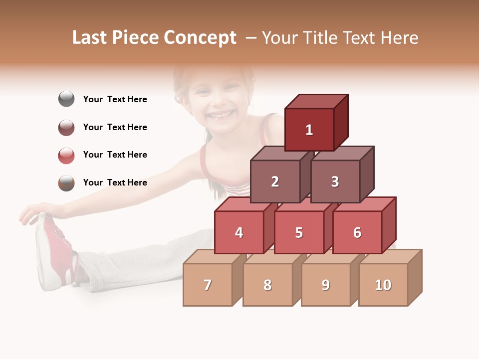 Kid People Gymnastic PowerPoint Template