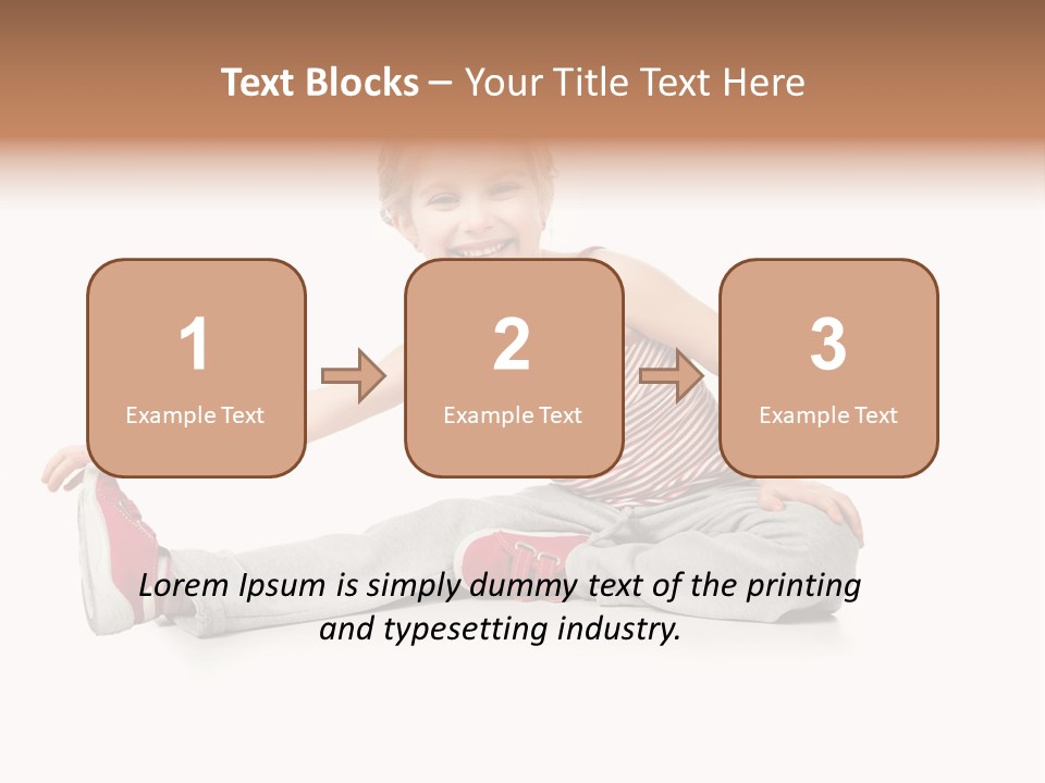 Kid People Gymnastic PowerPoint Template