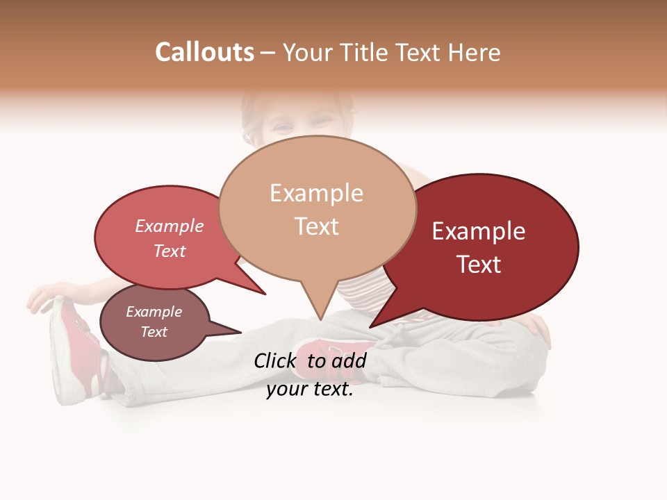 Kid People Gymnastic PowerPoint Template